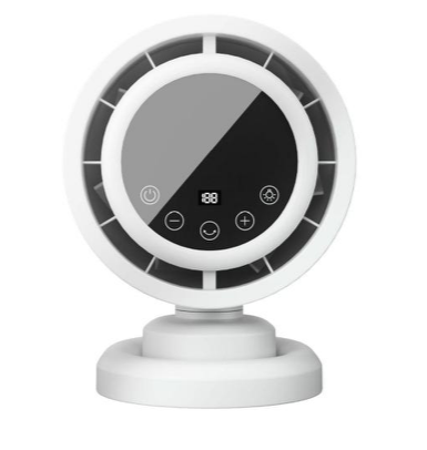 LED Mirror Desktop Bladeless Circulation Fan