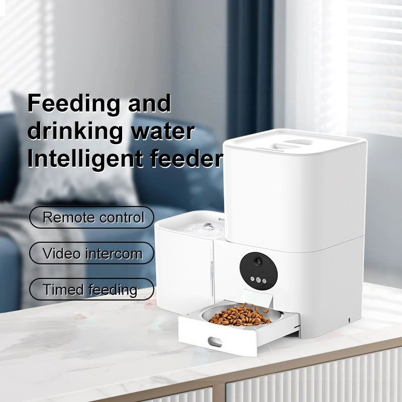 Smart Pet Feeder, Large Capacity for Healthy, Scientific Feeding and Drinking