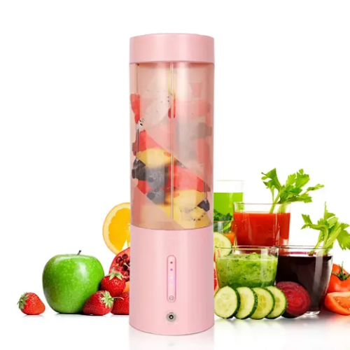 Wholesale USB  Electric 6 Blades Mini Juicer Blender Bottles