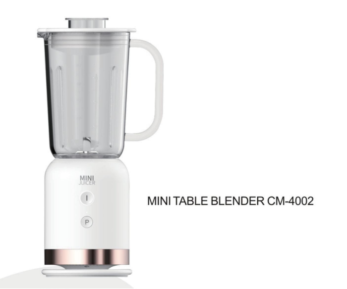 Mini Table Blender w/Detachable Base,600ml Glass,Tritan Bottle,Grinder,Dust-Proof Covers